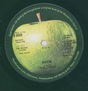 "IMAGINE "" John Lennon. Apple Records 7 in 1971. - Bild 1 von 2