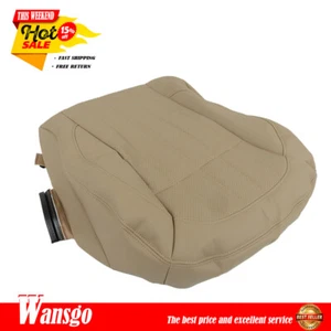 Leather Seat Cover Tan Driver Bottom For Mercedes Benz GL350 GL450 2013-2016 - Picture 1 of 20