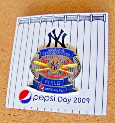 2009 Pepsi NY New York Yankees Spring Training pin Grapefruit League SGA defect - Image 1 of 4