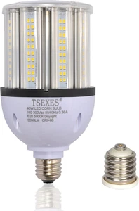 40W LED Bulbs 6000Lumen E26 Medium Base LED Corn Light Bulb 5000K Daylight,Equiv - Picture 1 of 8