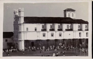 India portuguesa, GOA, Iglesia de San Francisco de Asís (década de 1920) postal RPPC - Imagen 1 de 2