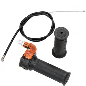 1 Set Universal Throttle Grip with Throttle Cable Set for 49cc - Picture 1 of 12