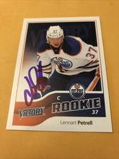 Lennart Petrell Signed Edmonton Oilers Rookie Card 4
