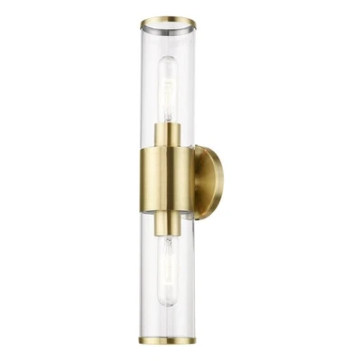 Livex Lighting 17282 Bancroft 2 Light 19"W Bath Bar - Brass - Image 1 of 4