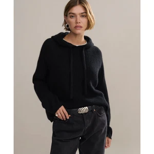 Jenni Kayne Cashmere Fisherman Hoodie M - Picture 1 of 13