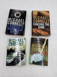 Michael Connelly Lot Of 4 Hardcover Books In Very Good Condition See Description - Picture 1 of 5