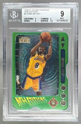 9220 Kobe Bryant 1996 Skybox Premium #3 nuevas ediciones novato RC BGS 9 Foto 1 de 3