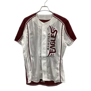 2008 No number uniform Procolle L size White x Burgundy From Japan - Picture 1 of 8