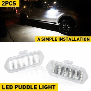 1/2Set LED Side Mirror Puddle Lights For 03-06 Escalade Silverado Sierra Suburba - Picture 1 of 22