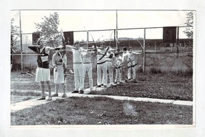 1980 Sporting ARCHERY Uomo Donna a turno Torneo di Tiro Russia - Foto 1 di 2