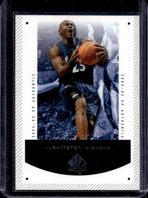 2002-03 SP Authentic Michael Jordan #99 Wizards - Image 1 of 2