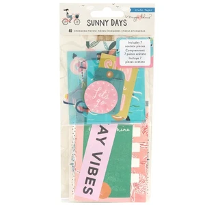 Maggie Holmes Sunny Days Ephemera Die-Cuts 40/Pkg-Cardstock & Acetate - 3 Pack - Picture 1 of 1