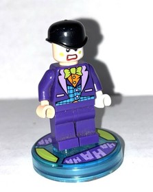 LEGO Superheroes Joker Minifigure Body.  Wrong Head Wrong Hat.