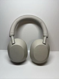 Sony WH-1000XM5 Wireless Over-Ear Headset - Silver With Box and Case - Photo 1 sur 11