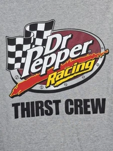 NEW!! Vintage Dr. Pepper Racing Thirst Crew T-Shirt XL - Picture 1 of 4