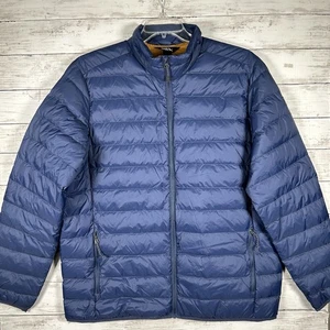Eddie Bauer EB650 Down Lightweight Packable Mens Zip Puffer Jacket L NWT $129 - Picture 1 of 5