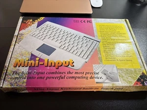 ACK-540U USB Mini-Input Keyboard with Built-in Touch Pad - Black (US) - Picture 1 of 10
