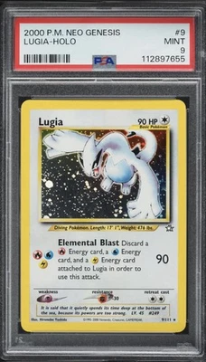 GRADED LUGIA POKÉMON CARD! GRADED POKÉMON CARDS! GREAT GIFT! - Image 1 of 4