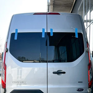 Set vetri posteriori lunotto vero vetro per Ford Transit Custom L1-L3 NUOVO - Foto 1 di 4