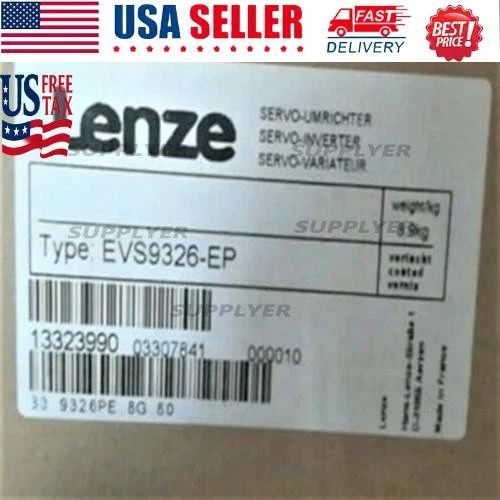 US Free TAX EVS9326-EP NEW LENZE SERVO INVERTER EVS9326-EP EVS9326EP - Image 1 of 1