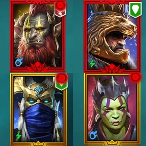 Raid Shadow Legends!2 Mythic 19 Legendary!Gizmak, Androc, Prizma, Kreela! 39K Energía - Imagen 1 de 4