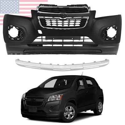 Front Bumper Cover Fascia & Grille Assembly Kit For 2013-2016 Chevrolet Trax Foto 1 de 4