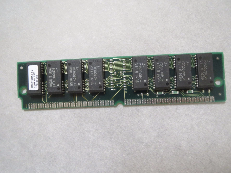 COMPAQ 172707-002 9537 4C4001JDJ -7 MEMORY RAM  - Image 1 of 4