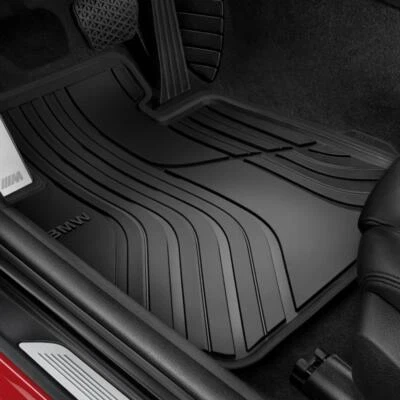 OEM BMW All Weather Mats FRONT 2014-21 F32/33/36 4 Series AWD - 51472285310 - Image 1 of 2