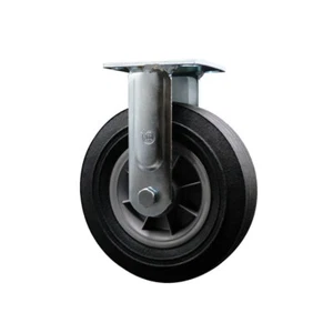 BBQ Smoker Grill Flat Free All Terrain 8 Inch Swivel Caster Set– Service Caster - Picture 1 of 5
