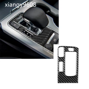 Soft Carbon Fiber Gear Shift Indicator Box Panel Cover For Kia Stinger 2019-2023 - Picture 1 of 17