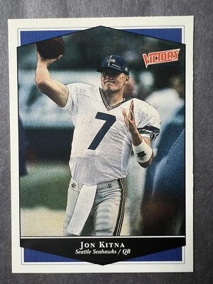 1999 Upper Deck Victory John Kitna Seattle Seahawks Card #247 - Image 1 of 2