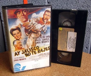 AY JALISCO NO TE RAJES ranchero 1965 film VHS western Miguel Morayta remake - Picture 1 of 2