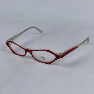 Face a Face Lemon COL 884 Womens Eyeglasses Frame Red Gray Cat Eye 52-14-135 - Picture 1 of 13