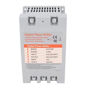 Single to 3 Phase Converter Digital Phase Converter 2.2-3.7kw 220-240VAC Spares - Picture 1 of 11