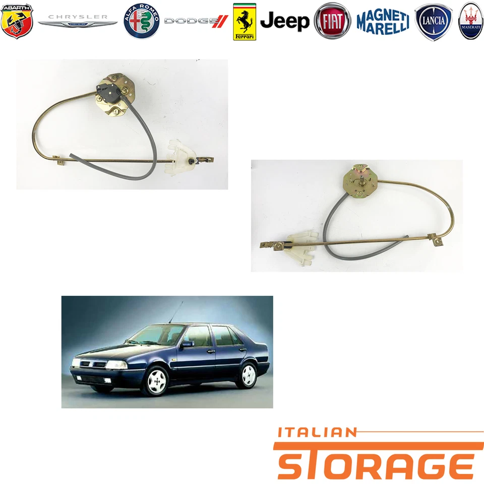 Fiat Croma 1990-1996 Window Lifter Manual Right New Original 82424148 - Image 1 of 1