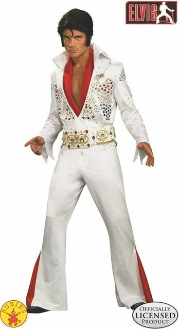 Rubie's Halloween Elvis Grand Heritage Adult Costume- Size L