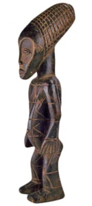 Mangbetu Female Figur Kongo Congo Stammeskunst Afrika Zentralafrika - Bild 1 von 4
