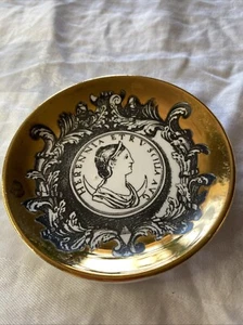 Profili Romani Fornasetti Deko Teller Untersetzer Milan Italy - Bild 1 von 6