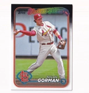 (10) Nolan Gorman 2024 TOPPS SERIES 2 FUTURE STARS LOT #591 ST. LOUIS CARDINALS⚾ - Picture 1 of 1