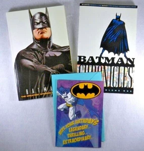 Batman Greatest Stories Ever Told & Chronicles Vol 1 DC Comic Books & Birth Card - Picture 1 of 10