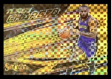 RARE 2022-23 Panini Select Lebron James Gold Prizm Turbo Charged 9/10 #3