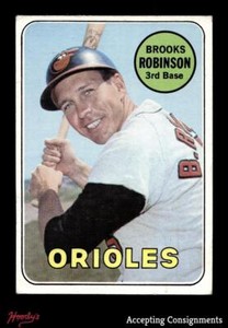 1969 Topps #550 Brooks Robinson EX HOF ORIOLES