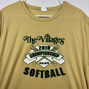 Camiseta deportiva de softbol The Villages 2019 Championship Augusta Sportswear talla 2XL - Imagen 1 de 10