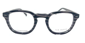 AUTHENTIC & NEW - TED BAKER - TM007 48/24/145 GRY - GRAY - EYEGLASSES & CASE - Picture 1 of 2