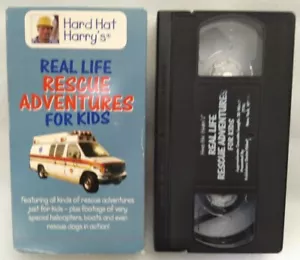 VHS Real Life Rescue Adventures For Kids Hard Hat Harry (VHS, 1995) - Picture 1 of 7