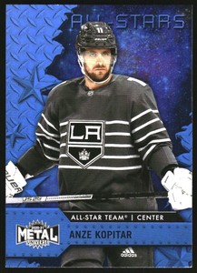 2020-21 Metal Universe Blue Spectrum #157 Anze Kopitar AS