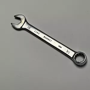 Chiave combinata vintage Bonney 1/2" 12 punti 1162 USA - Foto 1 di 5