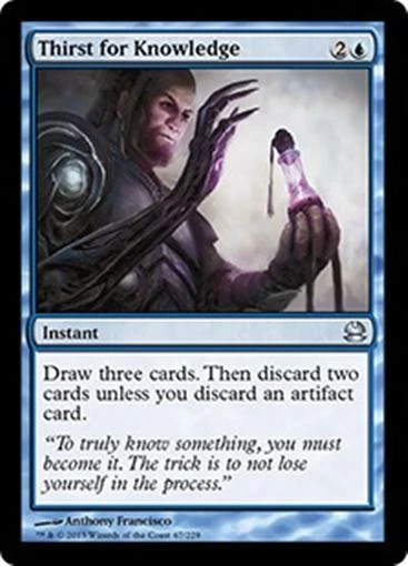 MTG - THIRST FOR KNOWLEDGE - Modern Masters 2013 (U) - Image 1 of 1