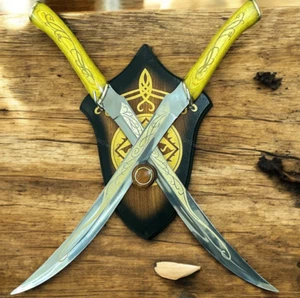 Legolas Swords | Legolas Greenleaf’s Swords Dúo Señor de los Anillos con Montaje en Pared - Imagen 1 de 3