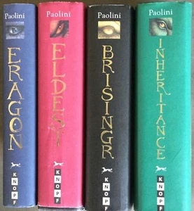 Inheritance Cycle complete series 1-4 set: Eragon Eldest Brisingr HB/HC lot VG  - Picture 1 of 4